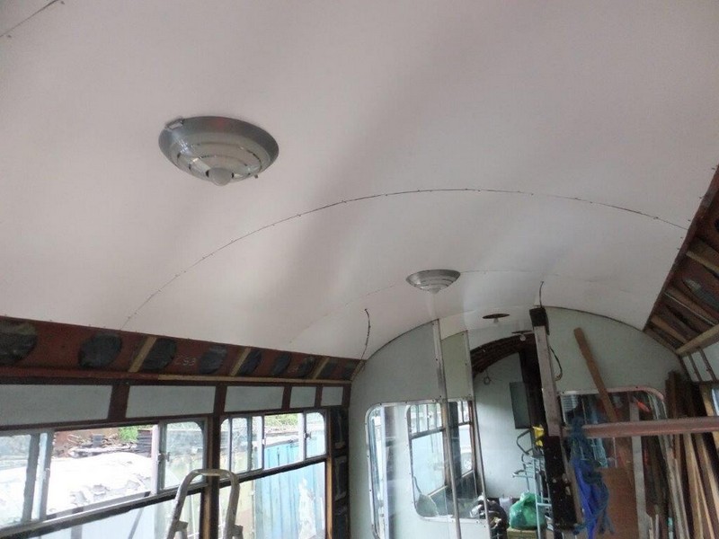 Class 100: Two light covers installed